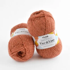 MYak Fior Di Lino -loop knitting store Fior di Lino Watermelon Sorbet at Loop London