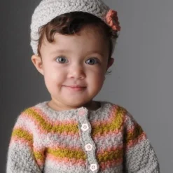 Mrs Moon Nine Yummy Crochet Baby Designs -loop knitting store Florence 20Cardigan 20at 20Loop 20London 1532445749