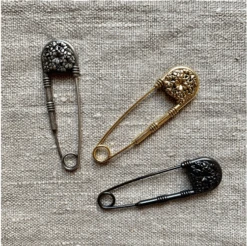 Flower Cluster Shawl Pin