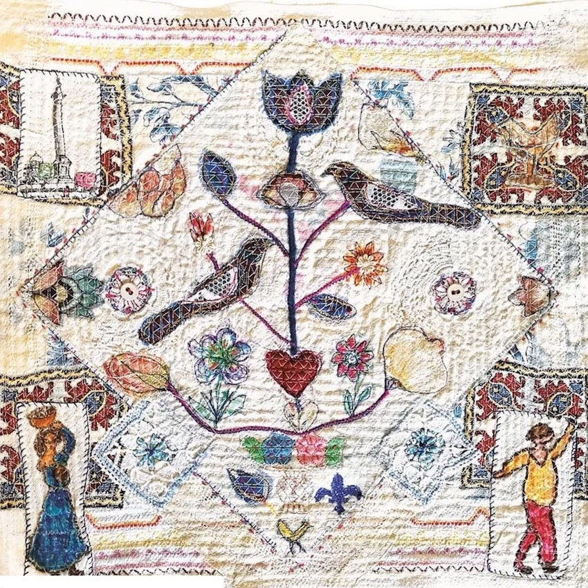Folk Art Sampler Workshop With Anne Kelly 3 Folk Art Sampler Workshop With Anne Kelly