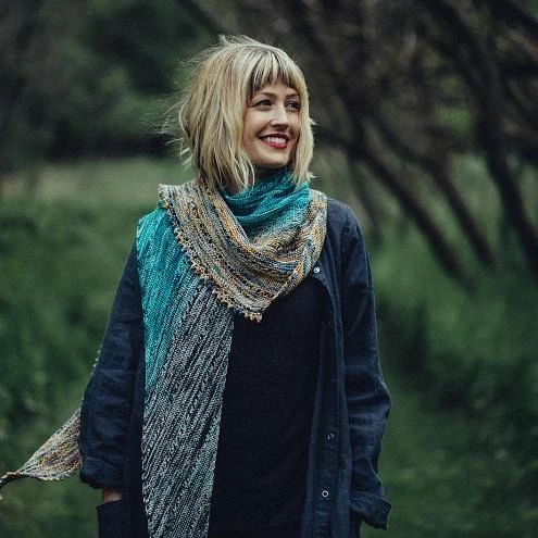 Drea Renee Knits - Free Your Fade Shawl 3 Drea Renee Knits - Free Your Fade Shawl