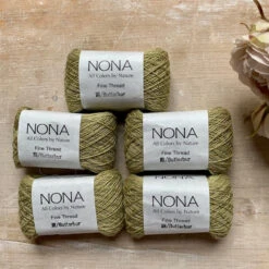 NONA Naturally Dyed Cotton Thread SingleBundles 27 NONA Naturally Dyed Cotton Thread SingleBundles -loop knitting store G23 NONA natural dyes at Loop London