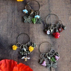 Garden Visitors Stitch Marker Sets