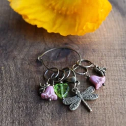 Garden Visitors Stitch Marker Sets 12 Garden Visitors Stitch Marker Sets -loop knitting store GardenVisitorsStitchMarkersatLoopLondon5