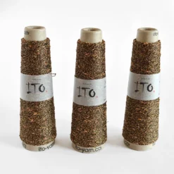 ITO Kin Gin -loop knitting store Gin Brown Gold B at Loop London