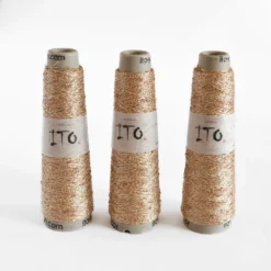 ITO Kin Gin -loop knitting store Gin Brown Gold W at Loop London
