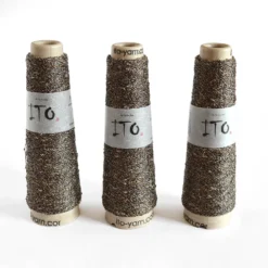 ITO Kin Gin -loop knitting store Gin Grey Gold B at Loop London