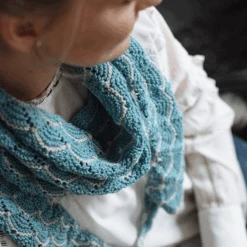 Gudena Shawl- Trine Bertelsen -loop knitting store Gudena 20Shawl 20at 20Loop 20London 1577962444