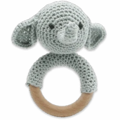 Rattle Elephant Crochet Kit