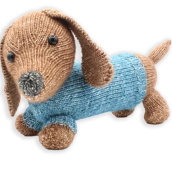 Ria Dachshund Knitting Kit -loop knitting store HC 41CK31 RiaDachshund
