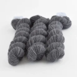 The Grey Sheep Co. - Hampshire 4 Ply Mini Skeins 13 The Grey Sheep Co. - Hampshire 4 Ply Mini Skeins -loop knitting store Hampshire4PlyMiniCharcoalatLoopLondon