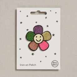 Petra Boase - Iron On Patch -loop knitting store HappyfloweratloopLondon