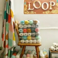 Harlequin Blanket Kit -loop knitting store Harlequin 20Blanket 20Kits 20at 20Loop 20London 1558021379