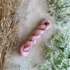 Elliott & May -Natural Bamboo And Linen -loop knitting store Hibiscus Elliott May