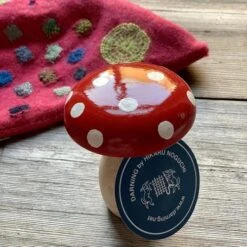 Hikaru Noguchi Handmade Darning Mushrooms 17 Hikaru Noguchi Handmade Darning Mushrooms -loop knitting store Hikaru 20Noguchi 20Darning 20Mushroom 20Painted 20at 20Loop 20London 1547808735
