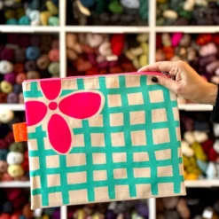 Love It - Haberdashery POP Grid Project Bag -Large 10 Love It - Haberdashery POP Grid Project Bag -Large -loop knitting store IMG 0692