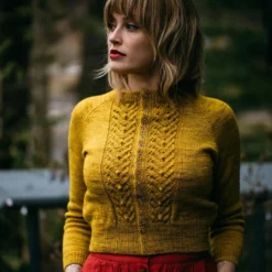 Drea Renee Knits - LYS Cardigan -loop knitting store IMG 1303