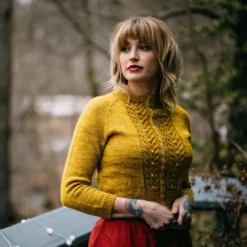 Drea Renee Knits - LYS Cardigan -loop knitting store IMG 1305