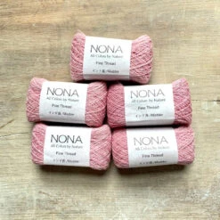 NONA Naturally Dyed Cotton Thread SingleBundles 35 NONA Naturally Dyed Cotton Thread SingleBundles -loop knitting store IMG 3193