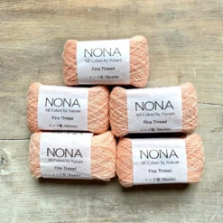 NONA Naturally Dyed Cotton Thread SingleBundles 36 NONA Naturally Dyed Cotton Thread SingleBundles -loop knitting store IMG 3194