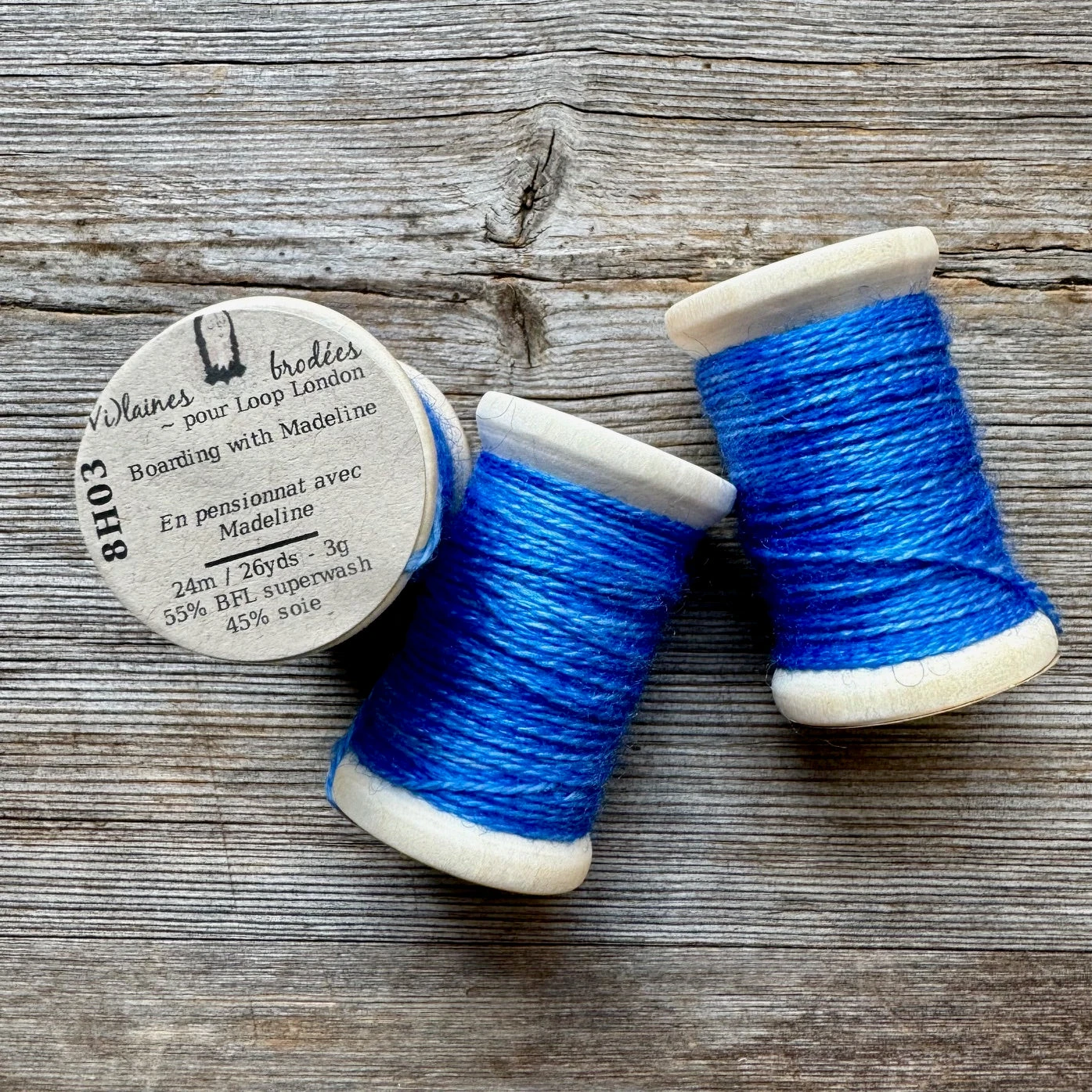 (Vi)laines -Wool + Silk Embroidery Thread Spools 11 (Vi)laines -Wool + Silk Embroidery Thread Spools - Image 9