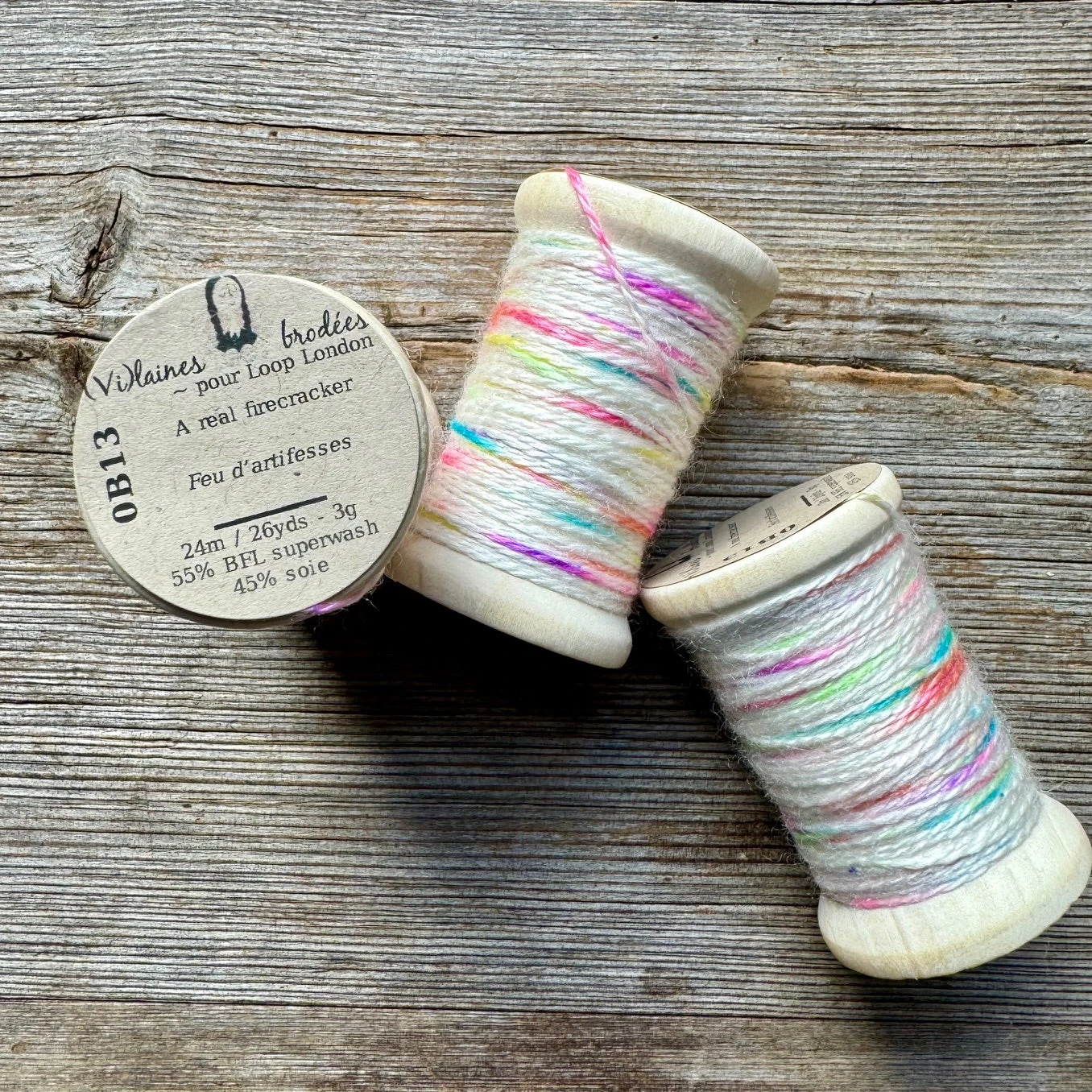 (Vi)laines -Wool + Silk Embroidery Thread Spools 12 (Vi)laines -Wool + Silk Embroidery Thread Spools - Image 10