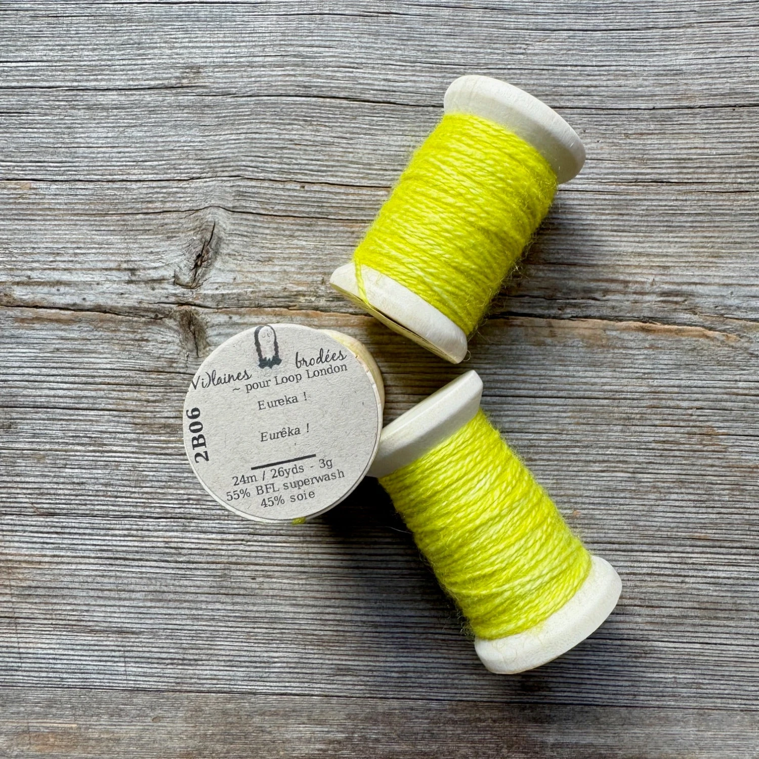 (Vi)laines -Wool + Silk Embroidery Thread Spools 13 (Vi)laines -Wool + Silk Embroidery Thread Spools - Image 11