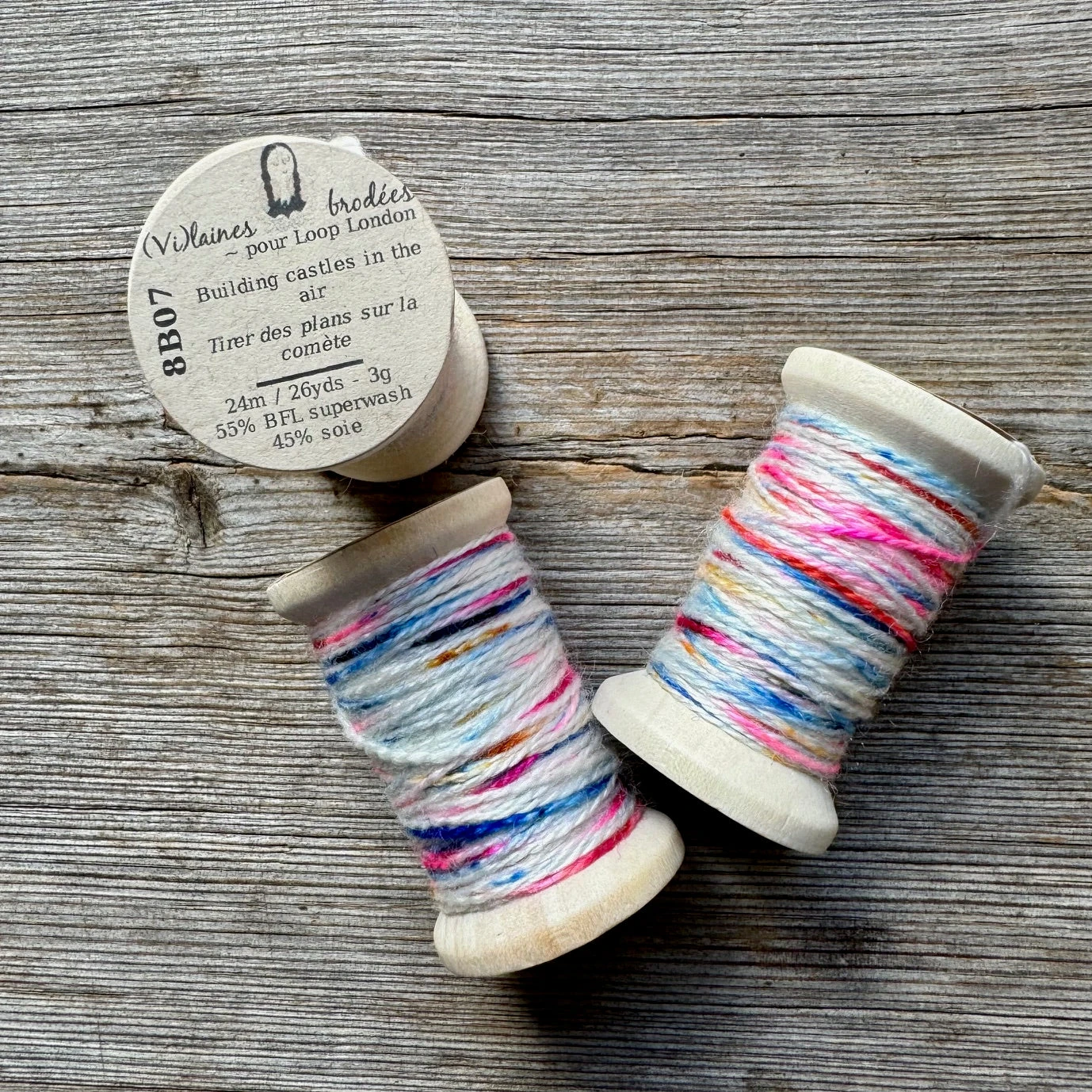 (Vi)laines -Wool + Silk Embroidery Thread Spools 14 (Vi)laines -Wool + Silk Embroidery Thread Spools - Image 12