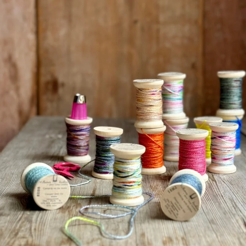 (Vi)laines -Wool + Silk Embroidery Thread Spools 3 (Vi)laines -Wool + Silk Embroidery Thread Spools