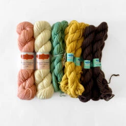 Luxe Scout Mini Kit - Jade Sapphire Hand-dyed Cashmere -loop knitting store IMG 5085 B