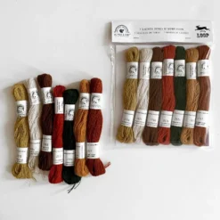 Au Ver A Soie For Loop Wool Embroidery Sets -loop knitting store IMG 5112