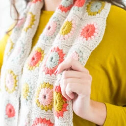 Mrs Moon Granny Cowl 12 Mrs Moon Granny Cowl -loop knitting store IMG 6472