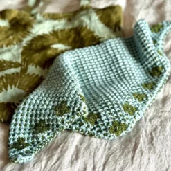 Pressed Flowers Kerchief Class 9 Pressed Flowers Kerchief Class -loop knitting store IMG 9129