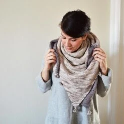 Mandarine's - I Smell Snow Shawl -loop knitting store I 20Smell 20Snow 20Shawl 20at 20Loop 20London 205 1583934965