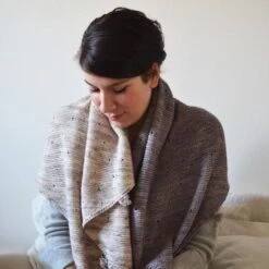 Mandarine's - I Smell Snow Shawl -loop knitting store I 20Smell 20Snow 20Shawl 20at 20Loop 20London 206 1583934976