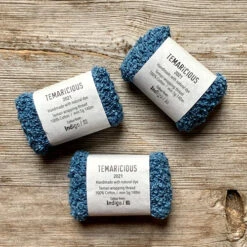 Temaricious Naturally Dyed Bouclé Thread 32 Temaricious Naturally Dyed Bouclé Thread -loop knitting store Indigo 1 at Loop London 1622968136