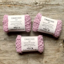 Temaricious Naturally Dyed Bouclé Thread 23 Temaricious Naturally Dyed Bouclé Thread -loop knitting store Indigo Cochineal 1 at Loop London 1622967267