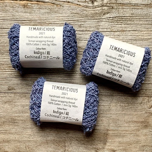 Temaricious Naturally Dyed Bouclé Thread 8 Temaricious Naturally Dyed Bouclé Thread - Image 6