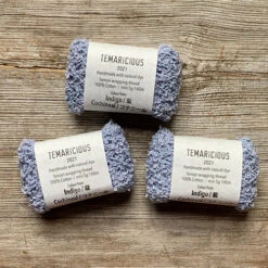 Temaricious Naturally Dyed Bouclé Thread 26 Temaricious Naturally Dyed Bouclé Thread -loop knitting store Indigo Cochineal 3 at Loop London 1622968253