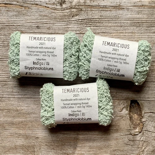 Temaricious Naturally Dyed Bouclé Thread 14 Temaricious Naturally Dyed Bouclé Thread - Image 12