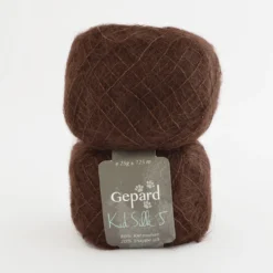 Gepard Yarn Kid Silk 5 -loop knitting store Kid Silk 5 485 at Loop London