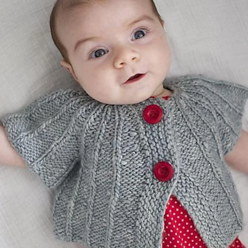 Knitbot - Yoked Cardigan (Baby To Adult Sizes) 4 Knitbot - Yoked Cardigan (Baby To Adult Sizes) - Image 2