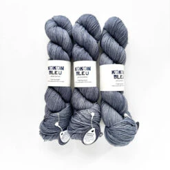 KOKON - Kokon Bleu Organic NSW -loop knitting store Kokon Bleu Semi Solid Jean Michel Edition at Loop London