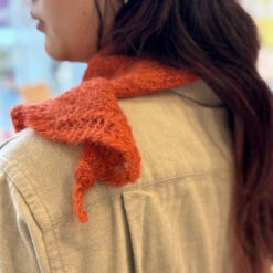 Isager Lace Scarf Pattern -loop knitting store LACE Isager 3 at Loop London