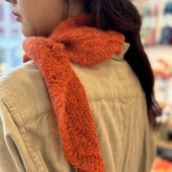 Isager Lace Scarf Pattern -loop knitting store LACE Isager 4 at Loop London