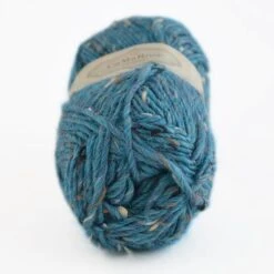 CaMaRose Lama-Tweed -loop knitting store Lama 20Tweed 20Petrol 206497 20at 20Loop 20London 1546529038
