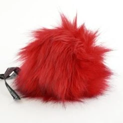 Faux Fur Pom Poms -loop knitting store Large 20Pompom 20Red 20at 20Loop 20London 1572028748