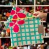 Love It - Haberdashery POP Grid Project Bag -Large -loop knitting store Large pop grid bags