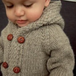 Frogginette - Latte Baby Coat -loop knitting store Latte 20Baby 20Coat 20at 20Loop 20London 203 1528455582