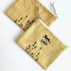 Kaliko Haberdashery Pouch 21 Kaliko Haberdashery Pouch -loop knitting store LavenderGingkoKalikoPouchatLoopLondon3